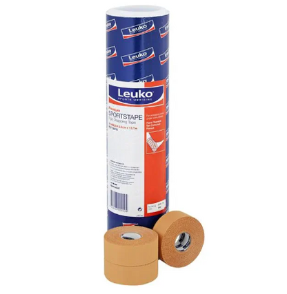 Leuko Premium Plus Rigid Strapping Tape - 2.5cm x 13.7m (12 Rolls)