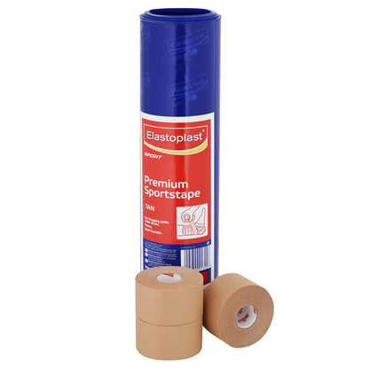 Elastoplast Premium Rigid Strapping Tape - 3.8cm x 13.7m (8 Rolls)